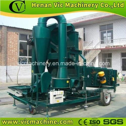 VIC-5DH seed cleaning machinery with 5T/H