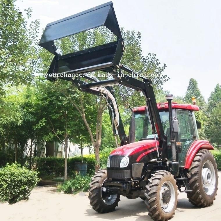 Useful Farm Implement Tz08d 55-75HP Tractor Mounted Front End Loader with 4 in 1 Bucket for Various Farming Work