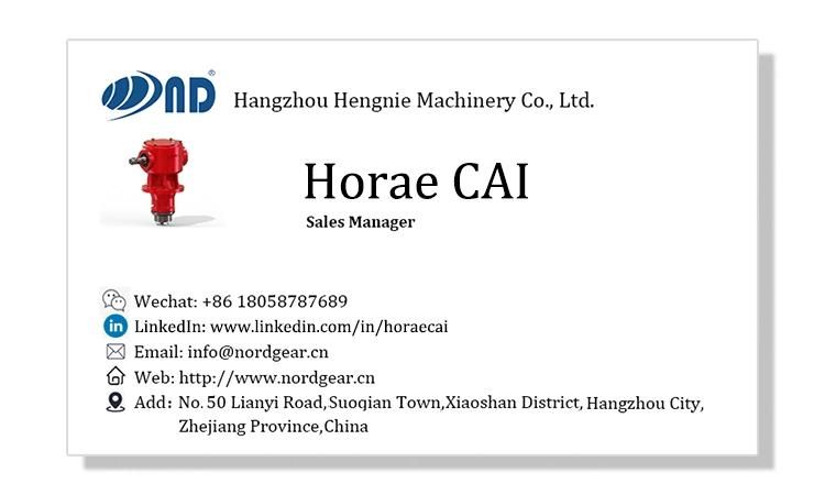 ND Hottest Selling Manual Support Gearbox for Corn Headers (A602)