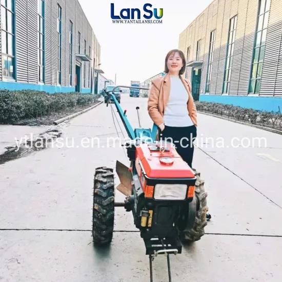 Chinese Manufacturer Two Wheel Mini Motor Motocultor Cheap Farm Mini Track Power Tiller ...