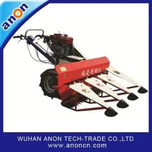 Anon Diesel Engine Paddy Reaper Machine for Rice and Wheat Rice Reaper Machine Price