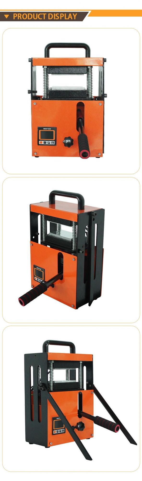 4ton Home Use Small Hemp Rosin Heat Press Machine Kit