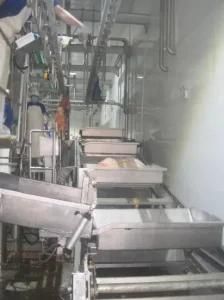 Sheep Slaughtering V-Type Convey Machine for Slaughterhouse Plant