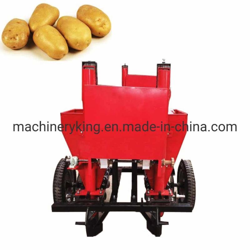 Tractor 3 Point 2 Rows Sweet Potato Garlic Planter Machine with Fertilizer