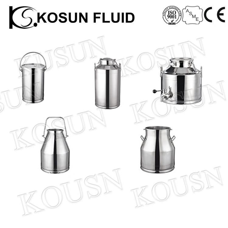 Stainless Steel Food Grade and Laboratory Application Pails Bucket