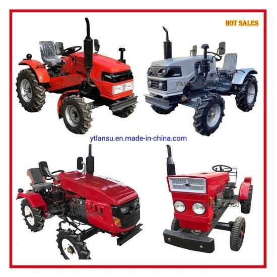 12HP 15HP 18HP Farm Farming Four Wheel 4*2 Diesel Mini Tractor