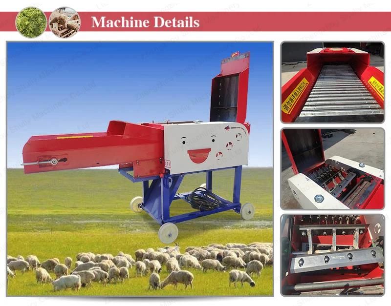 Silage Chaff Cutter Machine Straw Crushing Machine for Sale