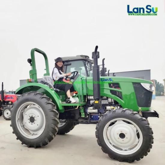 Agricultural CE China Big Farming 4X4 Wheel Tractor with Cheap Price