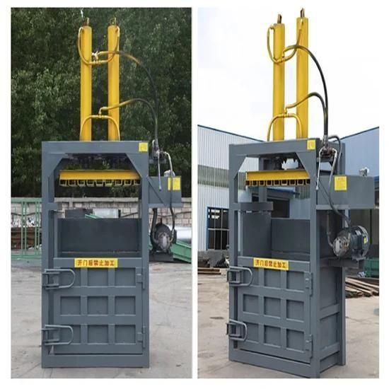 Vertical Hydraulic Pressing Baler and Waste Paper Baler Strapping Machine