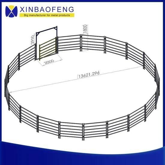Factory Direct Agricultural Galvanized Cow Pen Gate Cow Fence