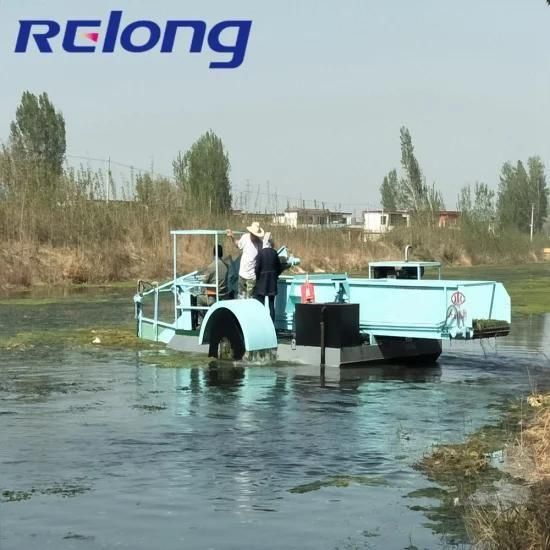 Amphibious Aquatic Plants Harvesting Machinery /Weed Cutting Suction Dredger