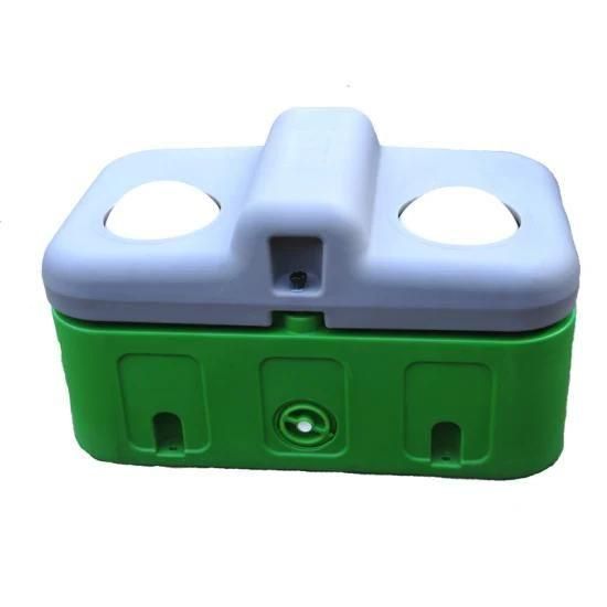 High Quanlity Anti-Freezing Waterer Plastic Water Trough Double Layer 80L