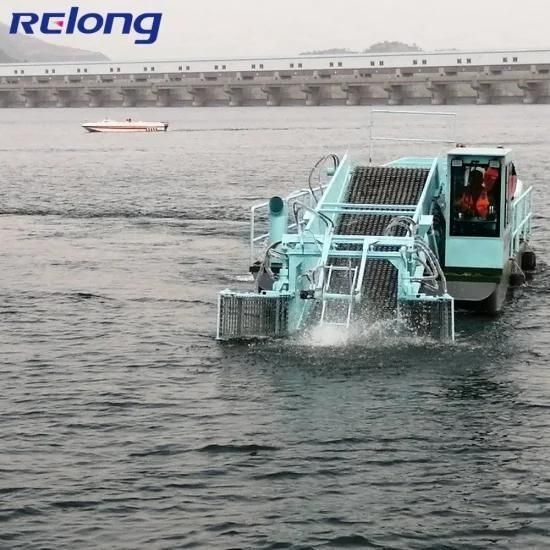 Trash Collection Equipment/Fully Automatic Aquatic Plant Removal Boat for Sale