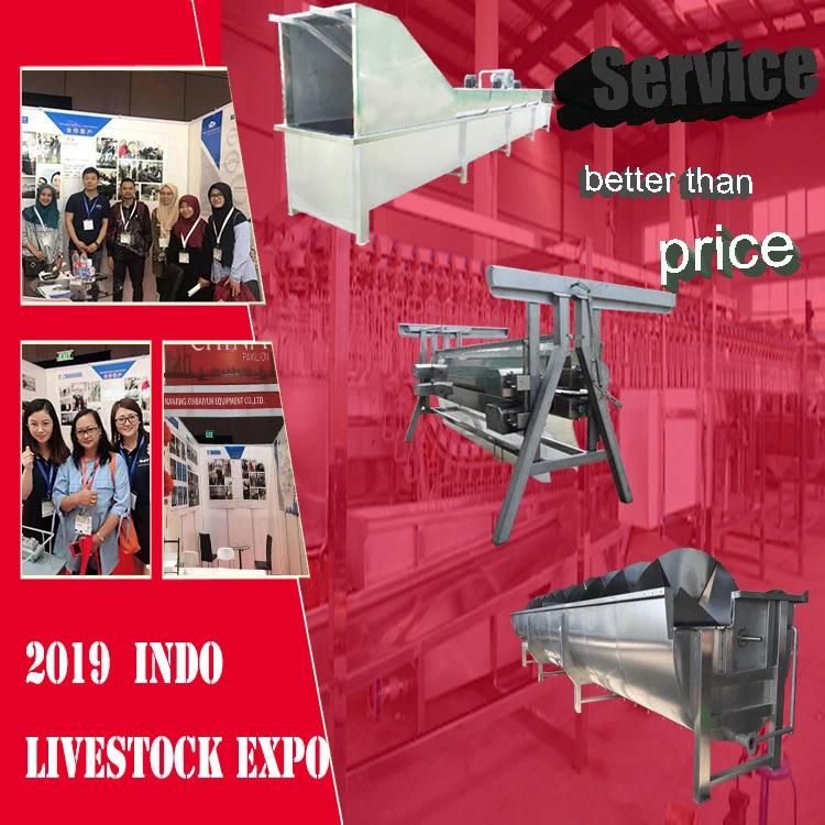 Stainless Steel 304 Halal Automatic Chicken Poultry Plucker Machine Abattoir Equipment for Sale