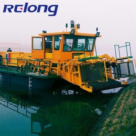 Easy Operation Collecting The Floating Trash Aquatic Weed Lake Cleaning Machine/Boat/Ship