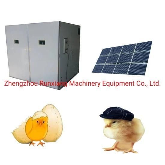 Poultry Equipment 5280 Eggs Solar Incubator/ Chicken Egg Incubator Hatching Machine