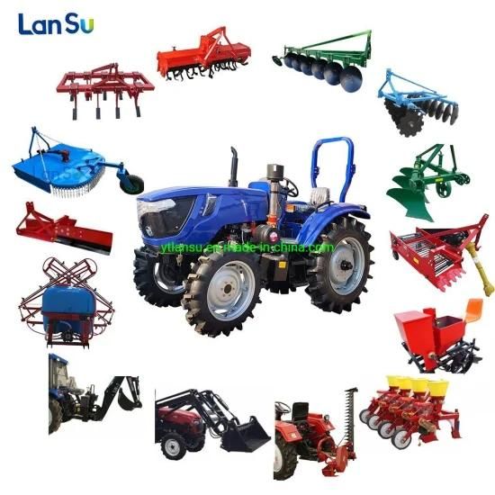 Agricultural Equipment 4WD 25HP 90HP 4 Wheel Farm Garden Tractor with EPA Certification