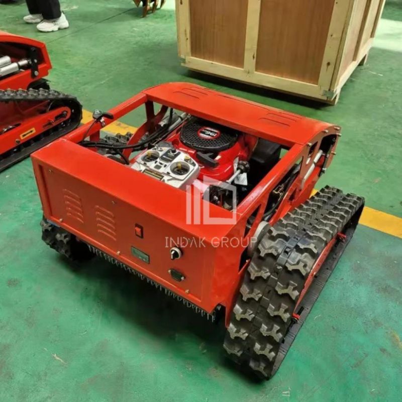 Remote Controlled Crawler Grass Cropper Mower