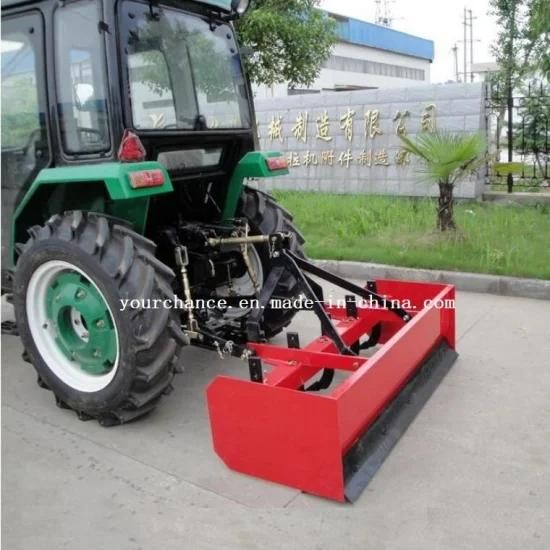 High Quality Tractor Mounted 1.2-2.4m Width Box Blade Leveler Box Scraper with Teeth for ...