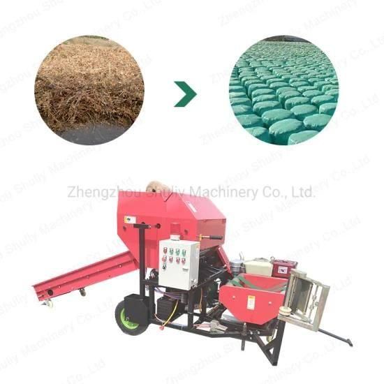Farm Use Silage Bundle Baling and Wrapping Machine