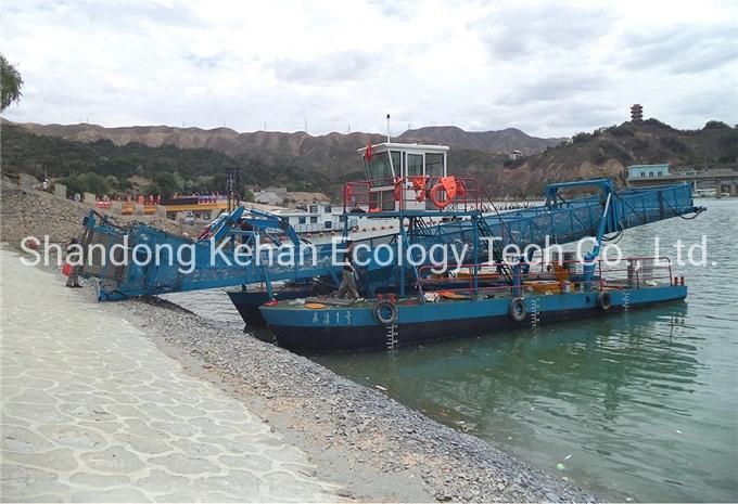 Water Surface Garbage Salvage Vessel River Salvage Harvesting Machine