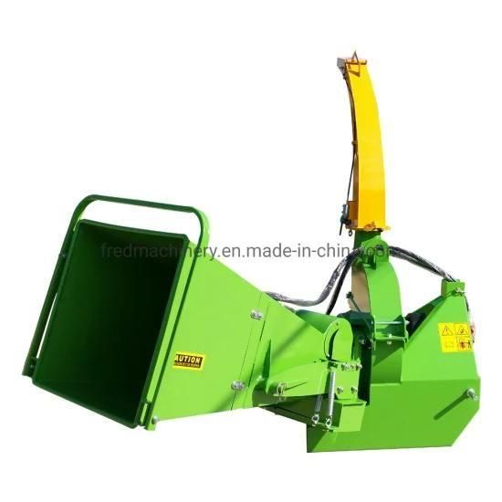 CE Approved Tractor Attachment Wood Processing Machine Hydraulic Wood Chipper