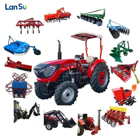 China Agricultural Machinery Manufacturer 50HP 4X4 4WD Cheap Wheel Mini Farm Tractor