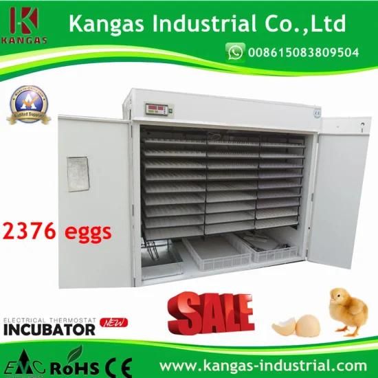 2376 Eggs Best Selling Fully Automatic Chicken Egg Incubator