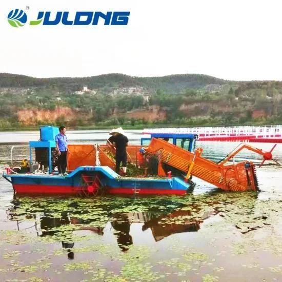 New Aquatic Water Hyacinth Weed Harvester Boat for Sale