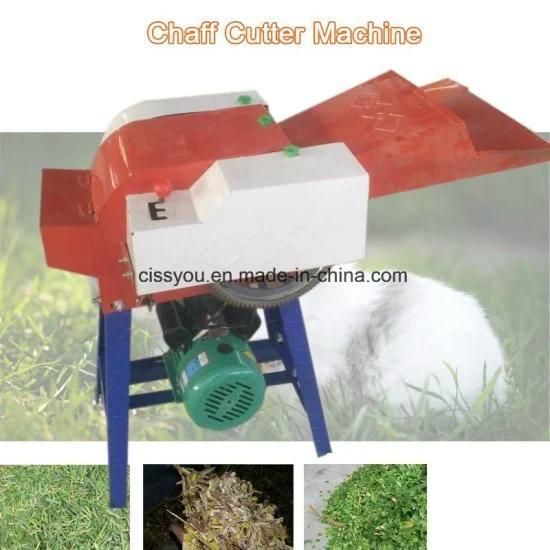 Farm China Grass Chaff Straw Stalk Cutter Cutting Crusher Machine