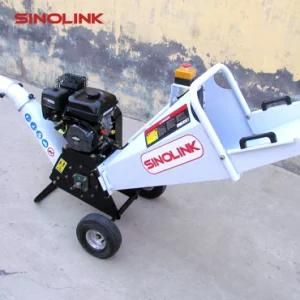 Sinolink 6.5 HP Heavy Duty Gas Powered Wood Chipper Shredder for Lawn Garden Outdoor with ...