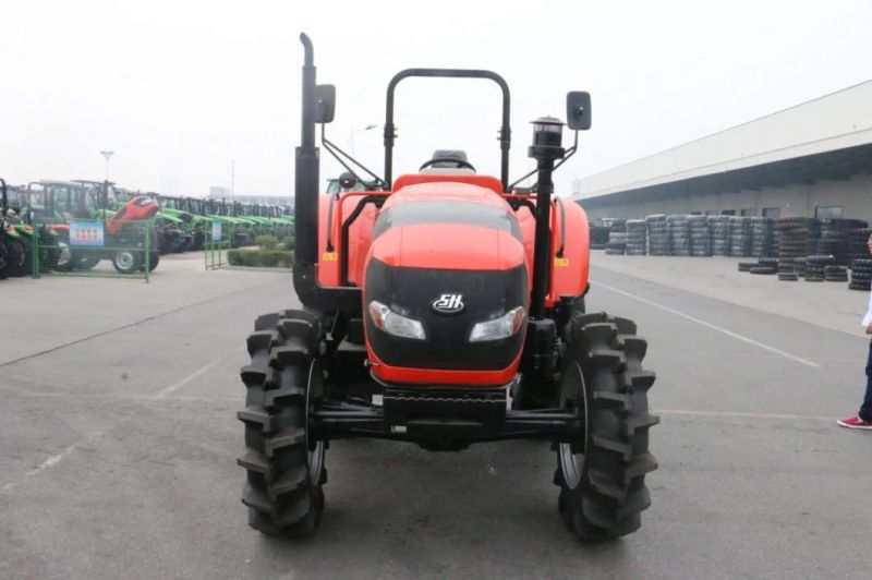 Tractor 100HP 4WD Farmlead Farm Tractors with Yc Turbo Perkins Engine Technology