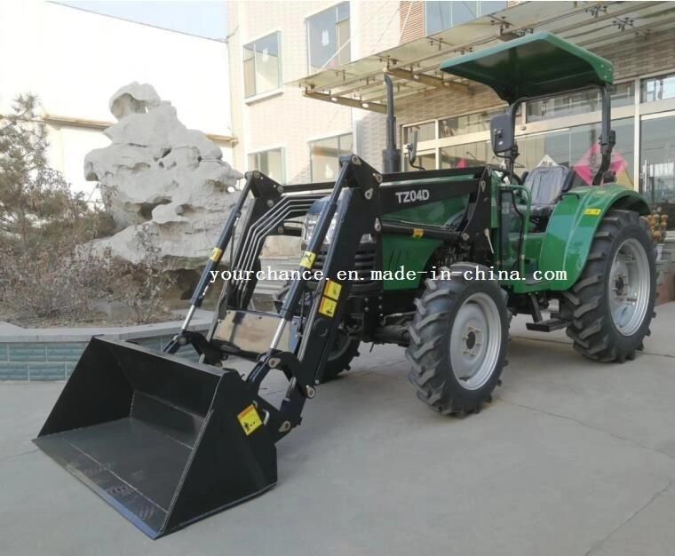 Greece Hot Sale Tz04D Ce Certificate 30-55HP Garden Tractor Mounted Front End Loader with Standard Bucket