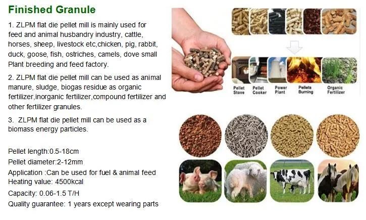 Manufacture Ce&ISO Approved Cattle Feed Pellet