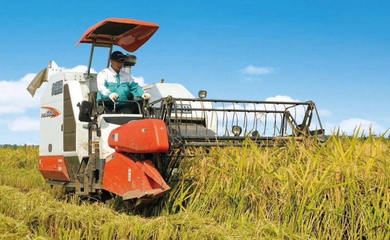 Cheap Price Kubota PRO688 Rice Harvester Multi Crops Combine Harvester
