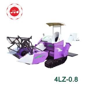 4lz-0.8 Creeper Self-Propelled Combine Harvester Agriculture Machine 2020