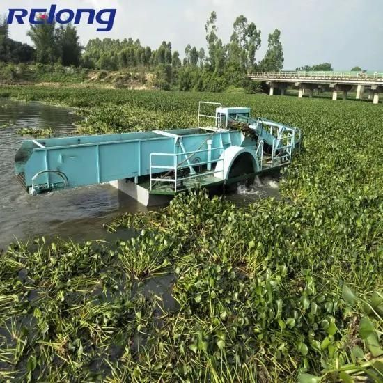 2021 Professional Water Hyacinth Harvester Trash Skimmer Boat for Hot Sale in Europe
