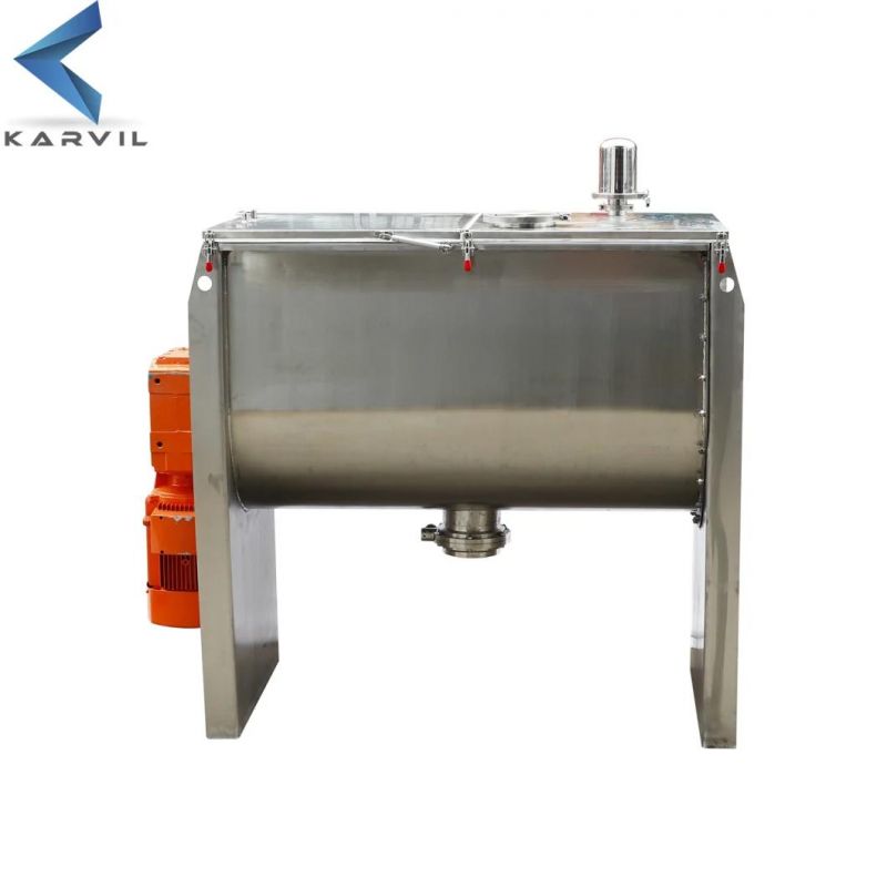 Stainless Steel304/316 Horizontal Ribbon Mixer Machine for Powder with CE