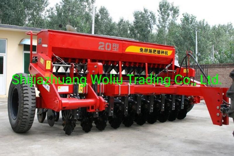14 Rows No-Tillage Seed Sower with Fertilizing System with High Working Efficiency