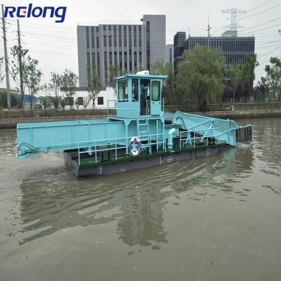 Fully Automatic Easy Operation Collecting The Floating Trash Aquatic Weed River Cleaning ...
