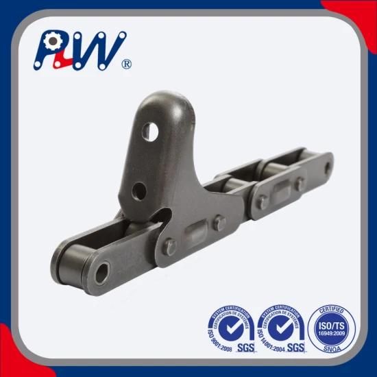 Widely Used C Type Steel Agricultural Chain with Attachments (CA2060-C6E)