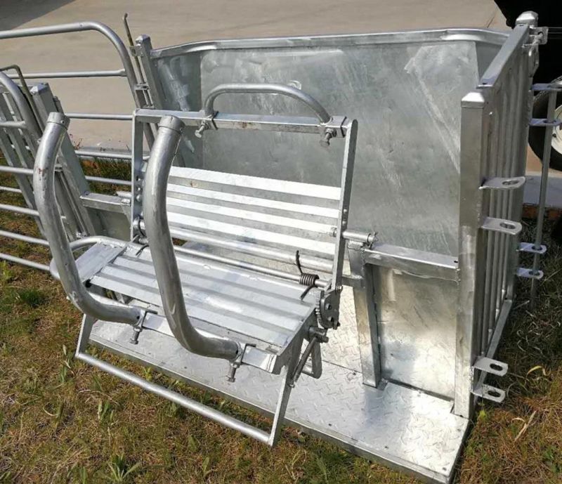 Livestock Equipment Animal Handling Equipment Galvanized Sheep Goat Turnover Crate