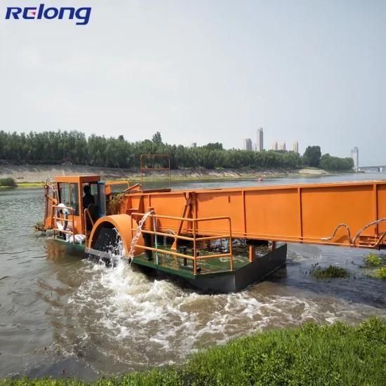 Hot Water Weed Water Hyacinth Removal Boats/Harvester for Sale
