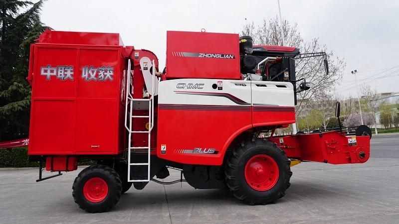 Wheat Harvester New High Efficiency Crawler-Type Rice Combine Harvester