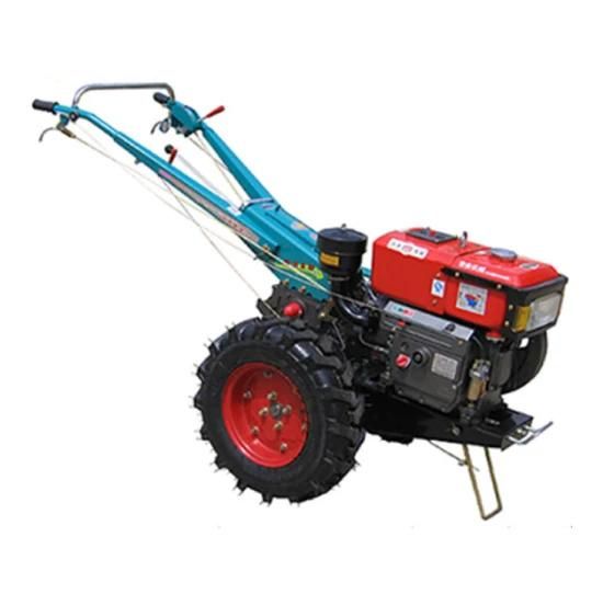 Tractor Iron Mud Tire Rice Muddy Reaper Harvester Walking Tractor Cultivator