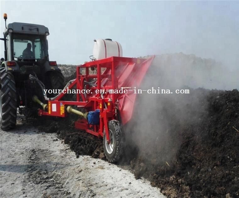 Australia Hot Sale Tractor Towable Windrow Turner Compost Turner Compost Shredder for Sheep Chicken Pig Manure Fertilizer Producing