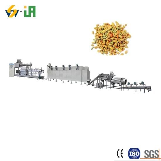 Ce Certifications Animal Feed Extruder Machine Pet Feed Pellet Equipment Dog Biscuit ...