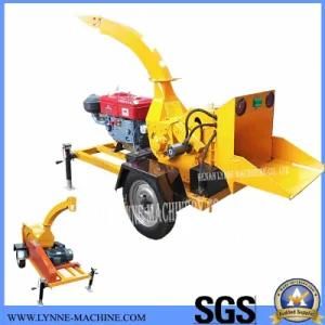 Mobile Type Greening Wood Bamboo Tree Timber Branch Waste Chipper From Supplier