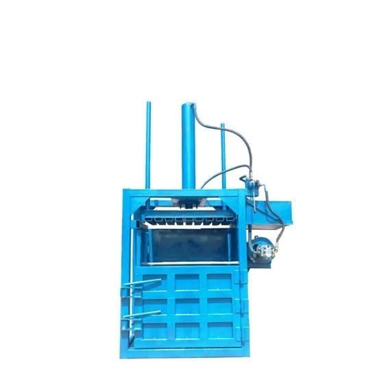 Vertical Hydraulic Cardboard Baling Press Machine Waste Paper Baler Machine Clothes Bale ...