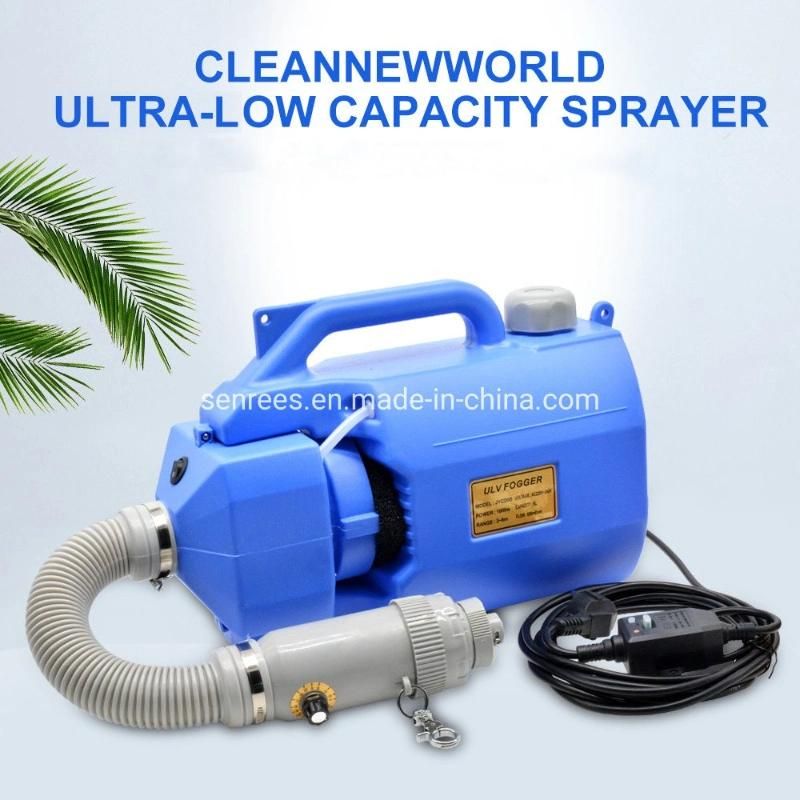 5L China Factory Portable Electric Ulv Cold Fogger Agriculture Disinfection Sprayer Garden Tool Fogging Machine with Strap